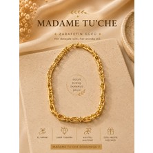 Madame Tu'che Altın Renk Kolye Xpng