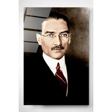 Missy Mind Dekoratif Atatürk Dekoratif Cam Tablo