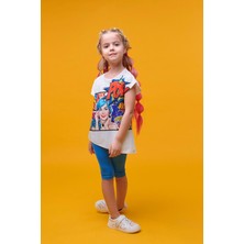 Ugly Duck Pop Art Taytlı Takım - Saks-Mavi