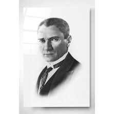 Missy Mind Dekoratif Atatürk Dekoratif Cam Tablo