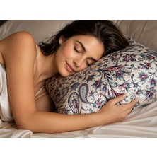 Icon Silk 'Sleep & Glow ' %100 Saf Ipek Yastık Kılıfı (Lale Rüyası)