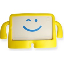 Uray Store Apple iPad Mini 5 Kılıf Karakter Tablet Silikon - Sarı