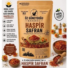 Öz Güneydoğu Baharat Haspir (Safran) 50 gr | %100 Doğal, Taze ve Katkısız (Renk ve Aroma Verici)