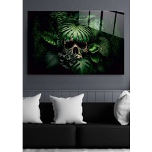 Missy Mind Dekoratif Skull Dekoratif Cam Tablo