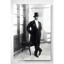 Missy Mind Dekoratif Atatürk Dekoratif Cam Tablo