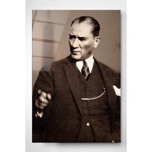 Missy Mind Dekoratif Atatürk Dekoratif Cam Tablo