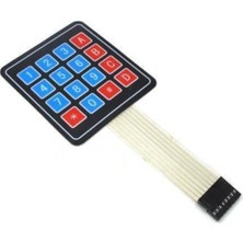 Rodevino 4x4 Membran Keypad Tuş Takımı 16 Tuş Matrix Arduino Uyumlu