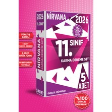 3K Store 2026 11. Sınıf Nirvana Yaz Tatili Genel Tekrar Karma Deneme Seti 5 Farklı Yayın Türkiye Geneli