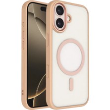 Mrt Teknik Joko Apple iPhone 16 Terea Magsafe Kapak - Pembe