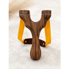 Kök Profesyonel Ceviz Ağacı Sapan – El Yapımı Ahşap Slingshot – Güçlü Ergonomik Hedef Atış Sapanı – Premium Kalite