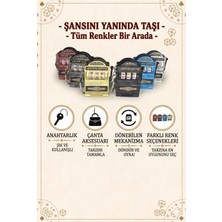 Huba Slot Makinesi Anahtarlık/çanta Aksesuarı-6'lı Paket