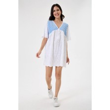 Della Moor Kadın Italyan Fistolu Oversize Tunik 40 - 44 Beden
