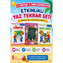Ata Yayıncılık 2.sınıftan 3.sınıfa Geçenler Için Etkinlikli Yaz Tekrar Seti