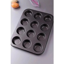 Empressco 12'li Muffin ve Kek Kalıbı Seti, Pratik ve Dayanıklı Tasarım