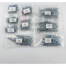 BRATİ HAND TOOLS Ağaç ve Sunta Vidası Seti – 450 Vida