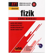 Ens Yayınları Ayt Fizik Soru Bankası | Video Konu Anlatımlı, Video Çözümlü, Yeni Nesil Sorular, Üniversite Hazırlık Kaynağı