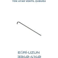 Yerli Axor 3340 - 4140 Yük Ayar Ventil Çubuğu Eğri Uzun