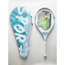 Empressco Pro Tenis Raket 27 Inç L1 ve Taşıma Çantası Turkuaz