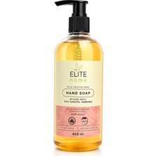 The Elite Home Bitkisel Bazlı ve Vegan Sertifikalı Sıvı El Sabunu 400 ml ,kokusuz