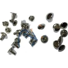 Raftan Topla Rivet Perçin - 9mm, Nikel, 1000 Adet