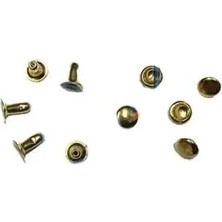 Raftan Topla Rivet Perçin - 6mm, Sarı, 1000 Adet