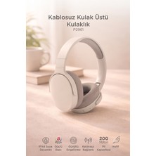 Başkenttekno Bluetooth Kulaklık Kulak Üstü Kablosuz Kulaklık P2961