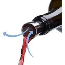 Vino Çelik Şarap Dekanteri & Tıpası