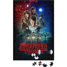 Empressco Yüksek Kaliteli 240 Parça Stranger Things Netflix Puzzle Seti