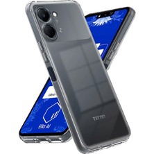 Nanospace Tecno Spark Go 3 Ile Uyumlu Şeffaf Silikon Kılıf