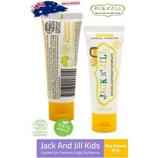 Jack And Jill Jack N Jıll Doğal Muz Aromalı Diş Macunu 50 gr