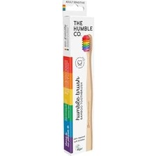- Humble Brush Proud - Adult Sensitive Yetişkin Bambu Diş Fırçası Sensitive Ultra Yumuşak Gökkuşağı Renkli