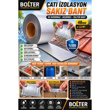 BOLTER CHEMİCAL PRODUCTS Sakız Bant Su Sızdırmaz Izolasyon Tamir Çatlak Boru Bandı 1,5 Metre x 48 mm