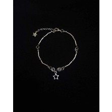 Glactuca Craft Spiral Charm Yıldız Bileklik Y2K
