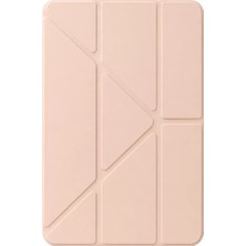 A-Luxe Newface Apple iPad 2025 10.9 10.nesil (A16) Mera Kalemlikli Tablet Kılıfı - Pembe