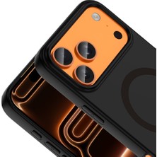 Kupa iPhone 17 Pro Kılıf Yumuşak Mat Yüzey Magsafe Darbe Emici Ince Silikon Kapak