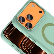 Kupa iPhone 17 Pro Kılıf Yumuşak Mat Yüzey Magsafe Darbe Emici Ince Silikon Kapak