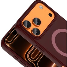 Kupa iPhone 17 Pro Max Kılıf Yumuşak Mat Yüzey Magsafe Darbe Emici Ince Silikon Kapak