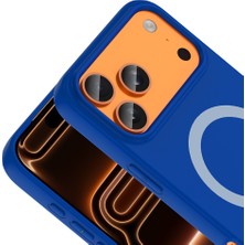 Kupa iPhone 17 Pro Max Kılıf Yumuşak Mat Yüzey Magsafe Darbe Emici Ince Silikon Kapak