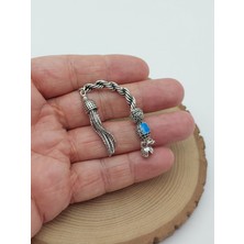 Yaşam Tohumu Gümüş Kaplama Alpaka Tesbih Püskülü (62444)