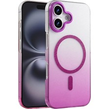Kuhi Mey Ithalat®   iPhone 16 Plus Glossy Magsafe Kapak - Mor