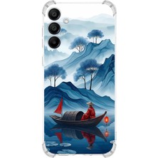 Printify Samsung Galaxy A16 ile Uyumlu Simya Serisi Sonsuz Akış Tasarımlı Uv Baskılı Köşe Korumalı Antişok Kılıf
