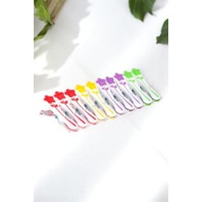 New-Max Elite Papatya Desenli Silikon Mandal, Beyaz, 30 Adet