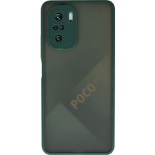 Esplendor Newface Xiaomi Poco F3 Kılıf Montreal Silikon Kapak - Yeşil
