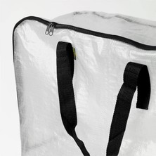 Dımpa Saklama Çantası, Dayanıklı ve Şeffaf 65X22X65 cm [temizlemesi Kolay - Sadece Durulayın ve Kurulayın]