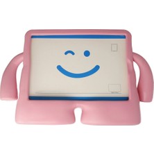 Uray Store Samsung Galaxy T510 Tab A 10.1 Kılıf Karakter Tablet Silikon - Açık Pembe