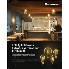 E14 Fil Lamba, Sarı Işık 4W 360LM 2000K Gold