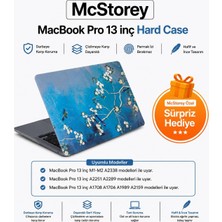 MacBook Pro 13 Sanatsal Desenli Kılıf A1706 A1708 A1989 A2159 A2251 A2289 A2338 M1 M2 Uyumlu Baskılı Kristal Sert Kılıf Koruyucu Kapak Yeşil Sarı