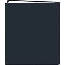 Photo Albums 20 Sayfa Aile Hazineleri Deluxe Gece Yarısı Mavisi Kumaş Kapak Karalama Defteri 8,5 x 11-Inç Sayfalar Için, Mavi, Beyaz, 29,2 x 25,1 x 3,5 cm
