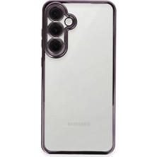 Esplendor Newface Samsung Galaxy S24 Fe Kılıf Razer Lensli Silikon - Mor