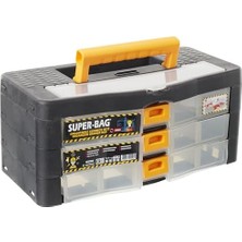 Super-Bag 3 Lü Organizer Çekmece